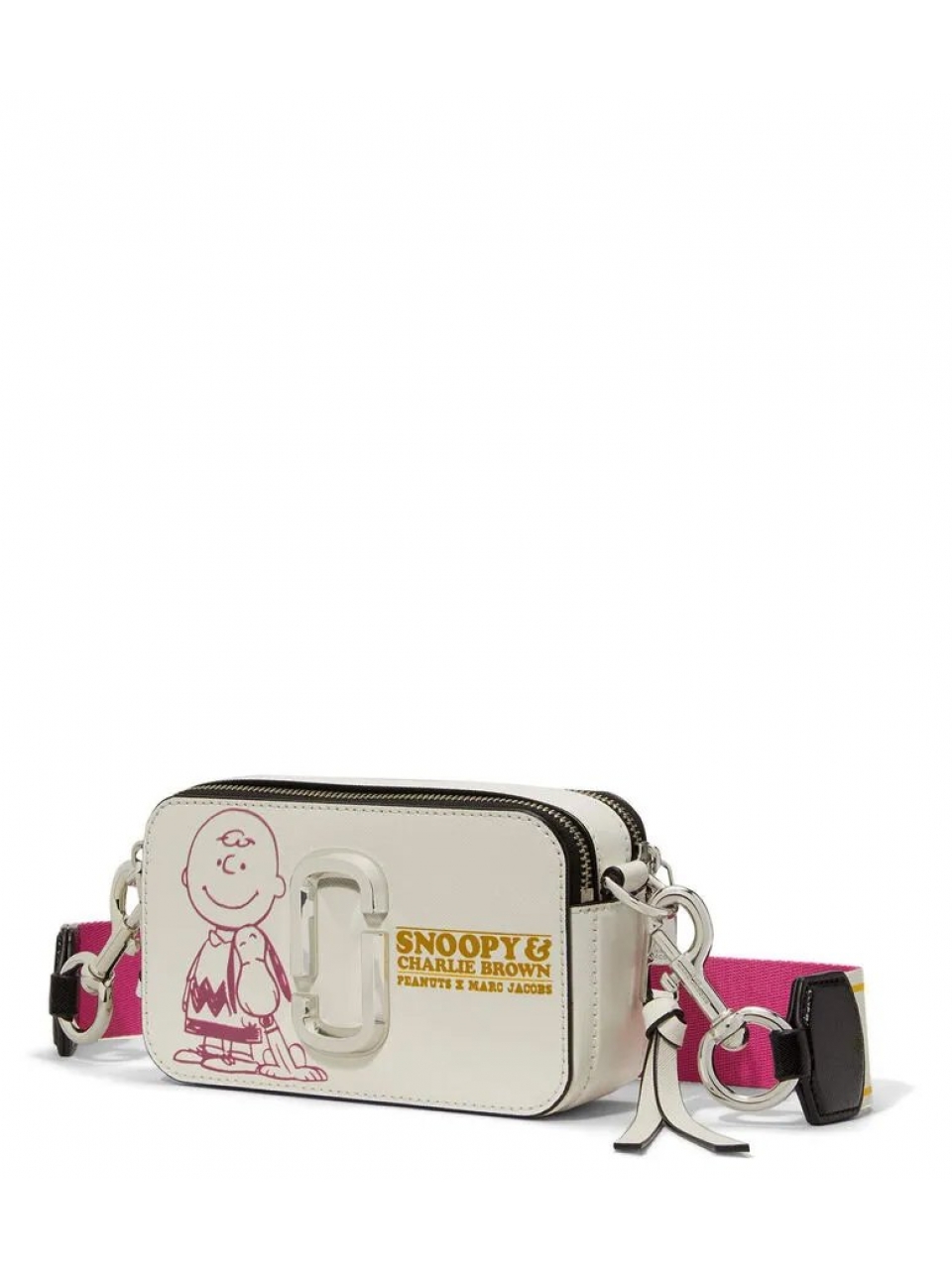 Каркасная сумка The Marc Jacobs The Snapshot из коллаборации с Peanuts